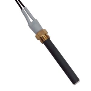 Gloeispiraal / Startpen keramisch 3/8" draad 89mm 300W (Ø11,50mm)
