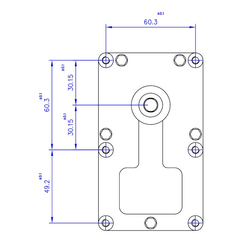 Mellor Vijzelmotor type FB1397 - 2rpm met as Ø9,5mm - Afbeelding 3