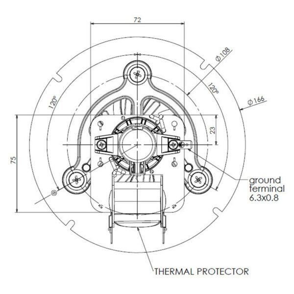 TRIAL rookgasventilator type CAF 15Y-120S - Afbeelding 3