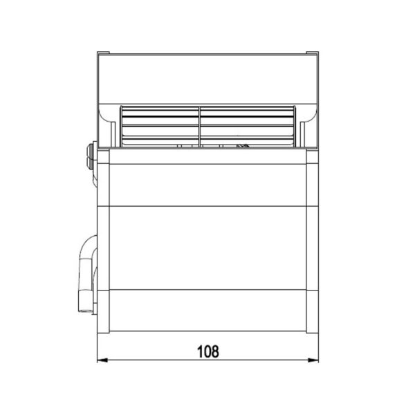 EBM Centrifugaal ventilator type D2E097-CH85-02 - Afbeelding 3