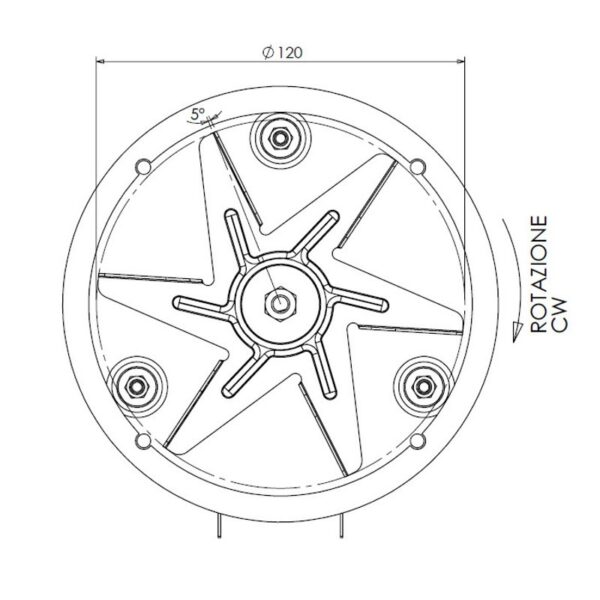 TRIAL rookgasventilator type CAF 12Y-003S - Afbeelding 3