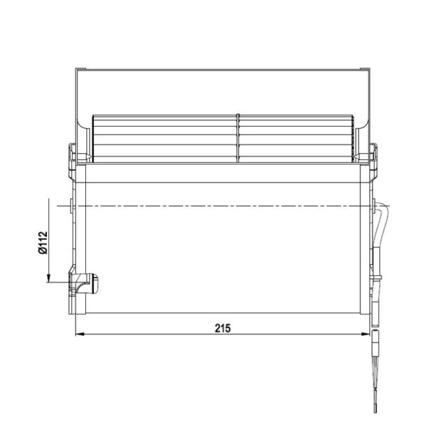 EBM Centrifugaal ventilator type D2E133-AZ01-B8 - Afbeelding 3