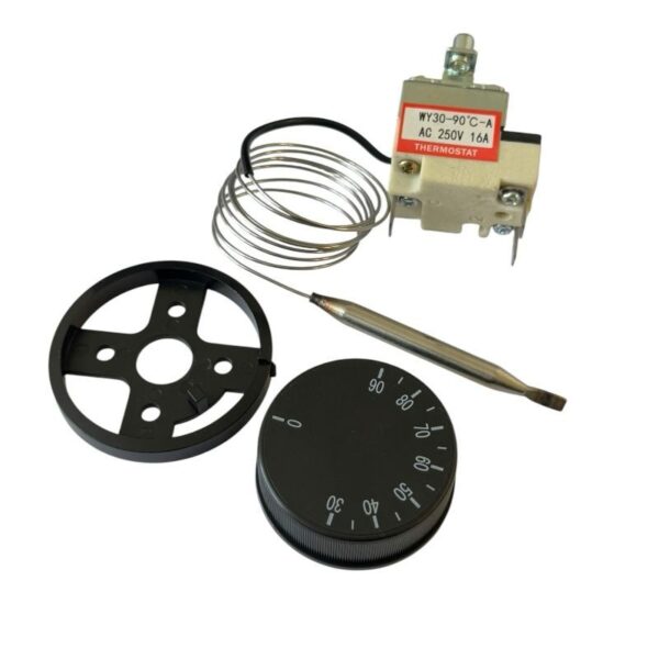 STB Thermische beveiliging instelbaar (30°C - 90°C)