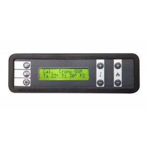 Display 7-toets voor Duroflame pelletkachel